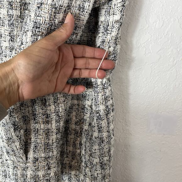 Laundry by Shelli Segal Tweed Shirt Jacket, Size S, Fully Lined, front pockets - Picture 9 of 14